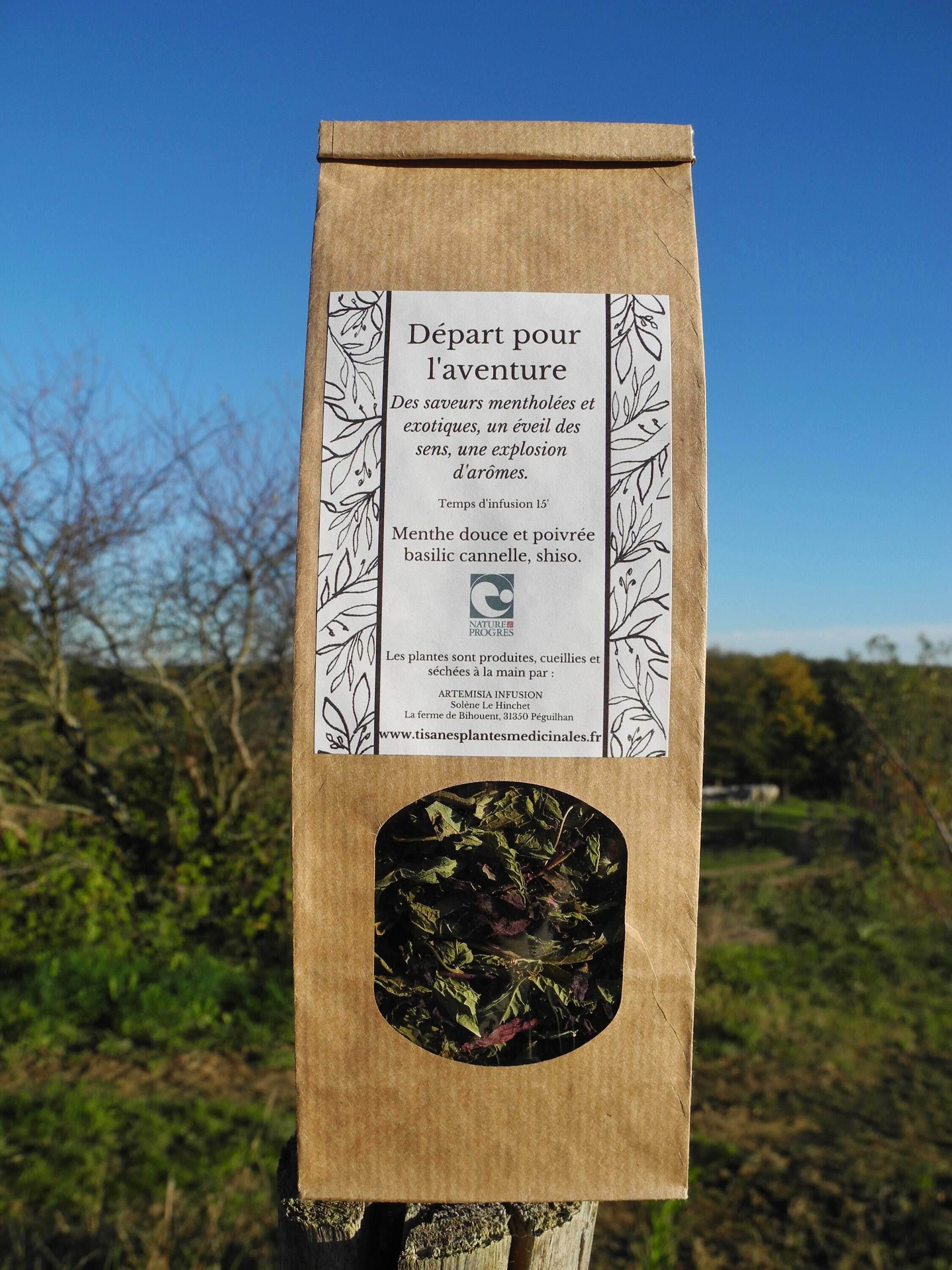 Tisane Départ Pour L'aventure Infusion Plaisir