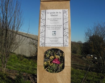 Tisane Le goût de la liberté infusion pause plaisir