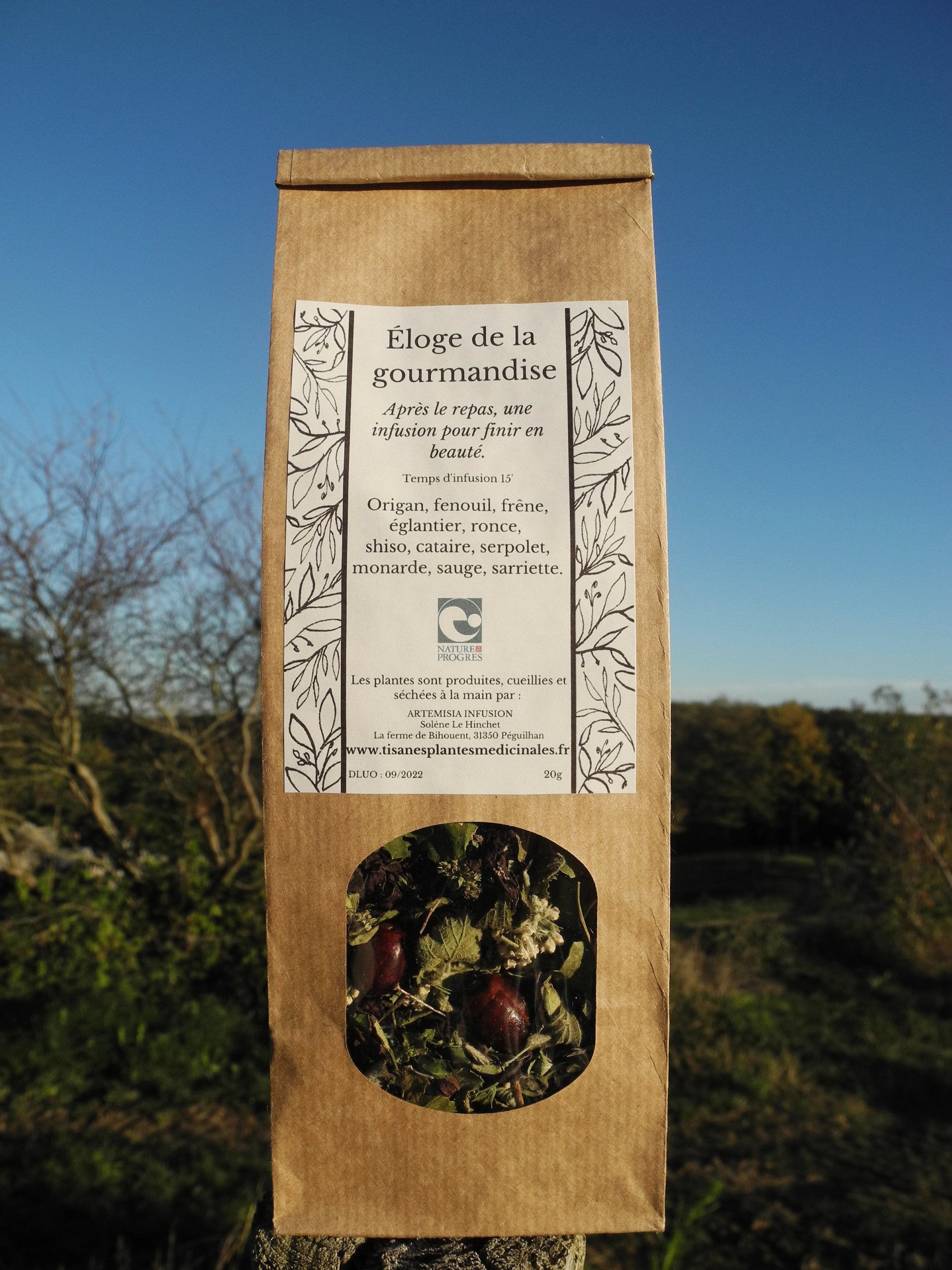 Tisane Eloge de La Gourmandise Infusion Plaisir Après-Repas
