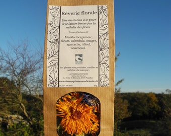 Tisane Rêverie infusion florale plaisir