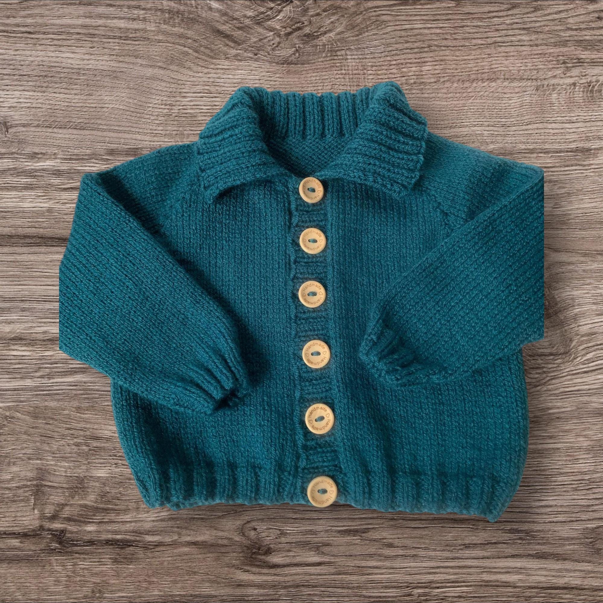 CARDIGAN TOP-DOWN misure 6/12 mesi ferri 3,5 | La Maglia di Marica CARDIGAN TOP-DOWN misure 6/12 mesi ferri 3,5 | La Maglia di Marica