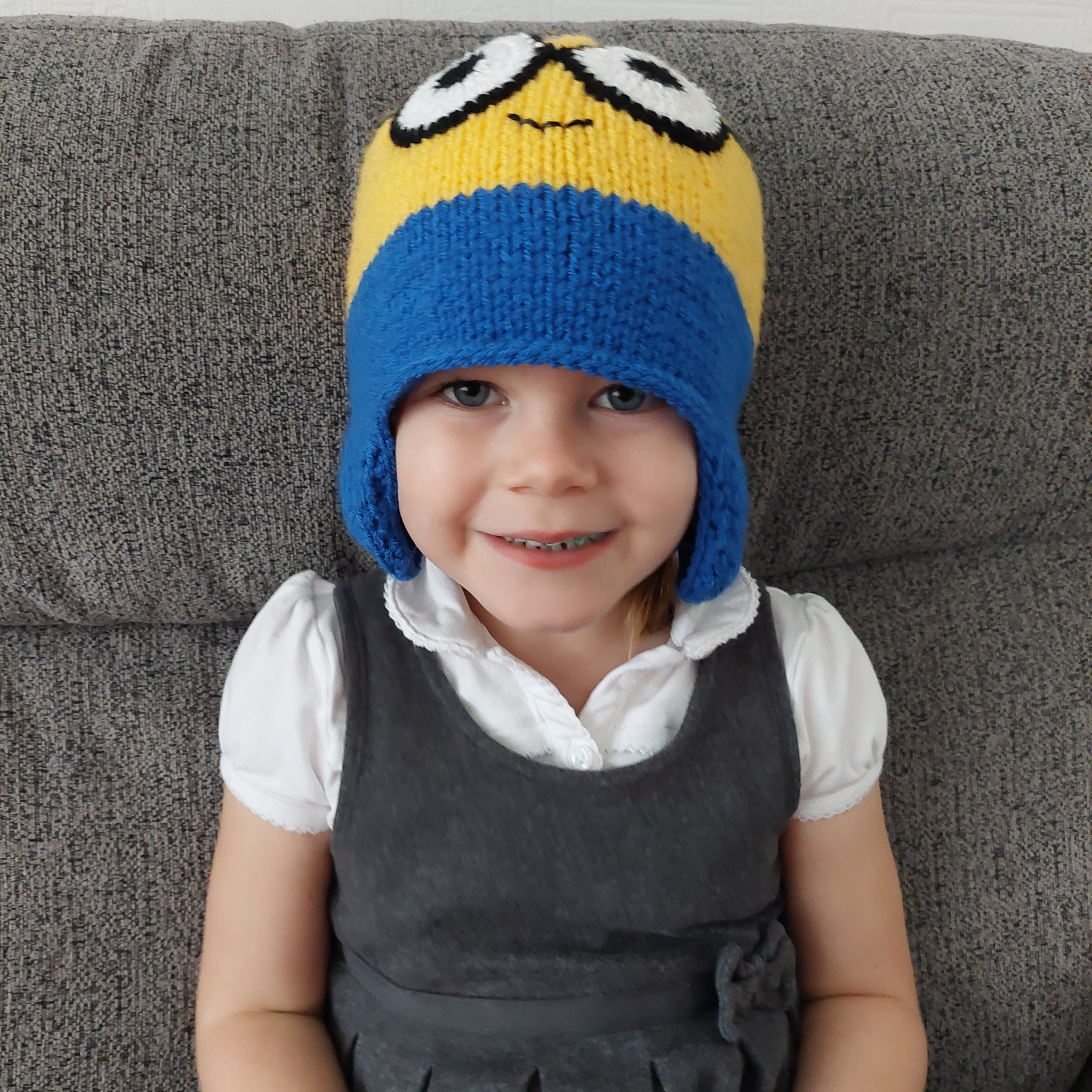 Minion Hat Babies Children s Hat Blue etsy Bestseller Etsy UK