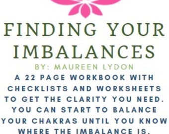 Chakra Imbalance Workbook