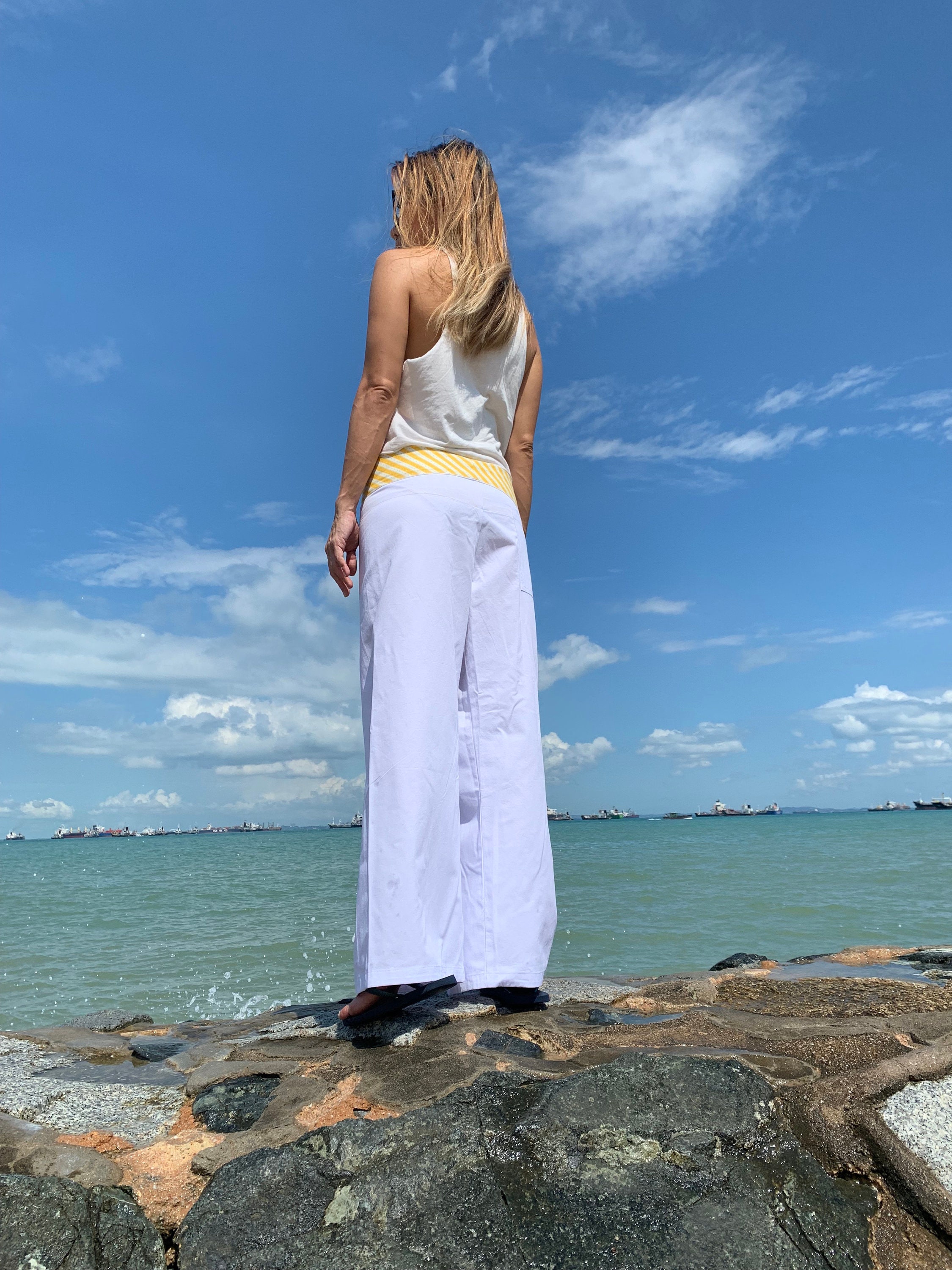 STIKK beach pants: Yellow Brick Road