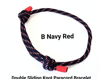 Double Sliding Knot Fully Adjustable Beach  Surfers   Bracelet  Waterproof Oil Proof Tough