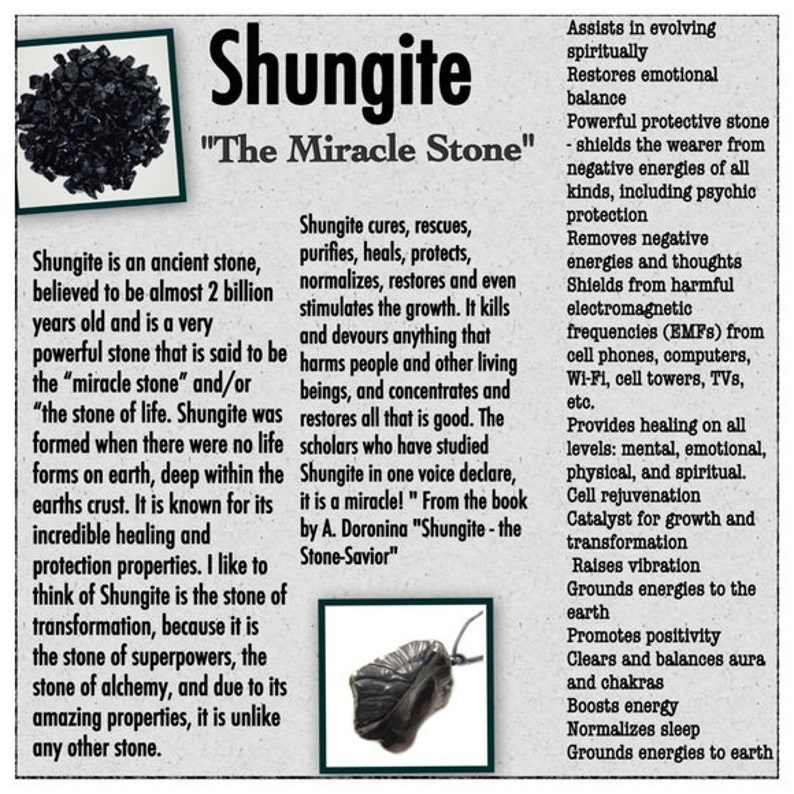 Copper Tensor Triskele On Shungite The Miracle EMFHealth Protection Stone Handmade To Order