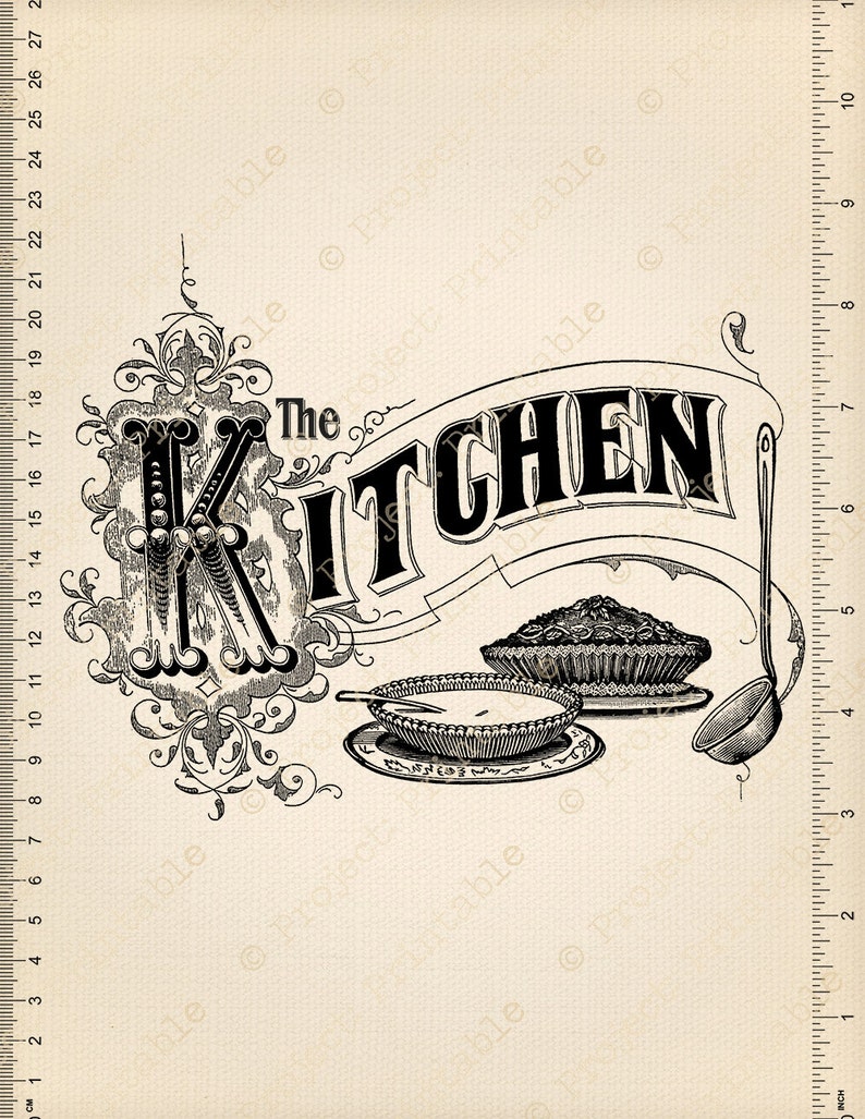 Kitchen Sign Instant Download Printable Image Food Cooking Etsy