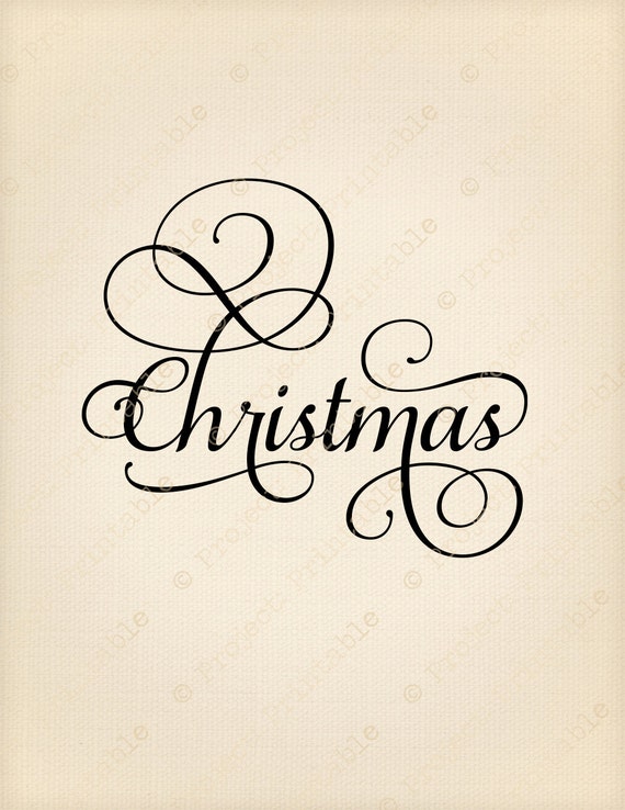 CHRISTMAS Instant Download Printable Fabric Image Transfer | Etsy