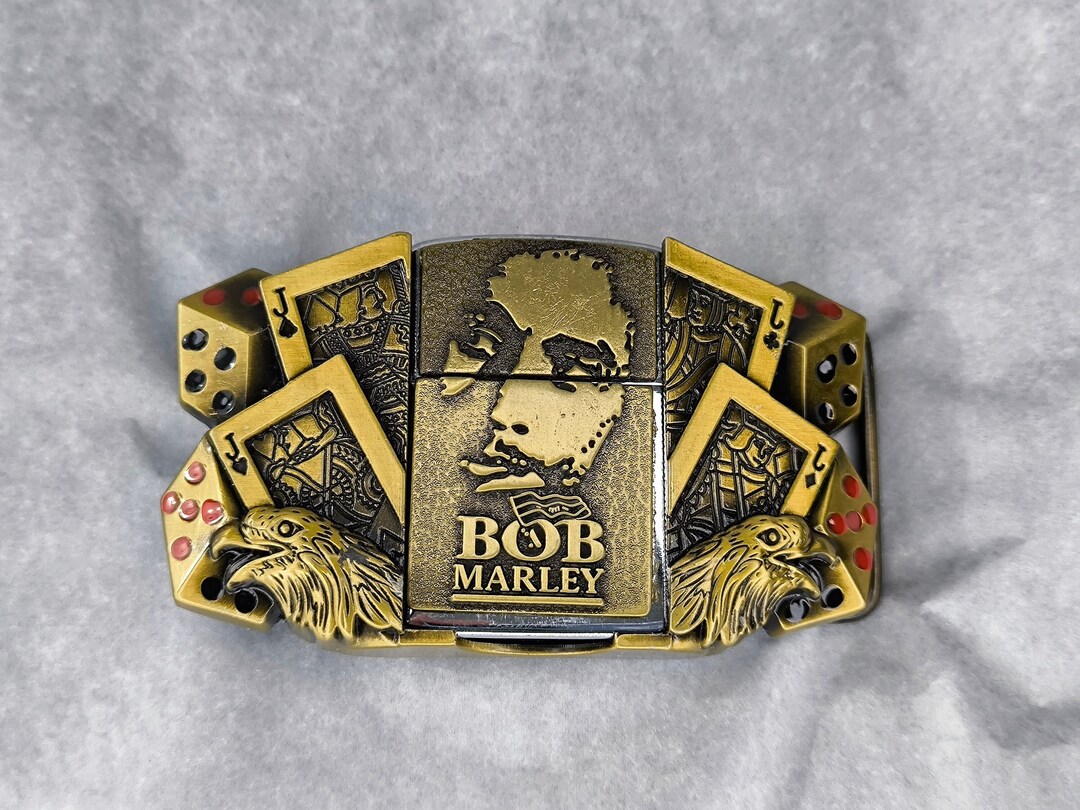 Belt Buckle With a Lighter Builtin Stylish and Functional Etsy