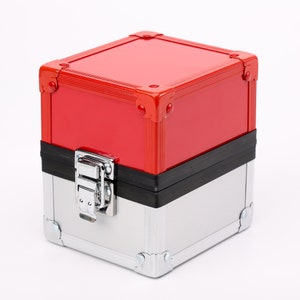 P-Cube Metal Deck Box für Sammelkartenspiele TKG LKG sowie Würfel und Counter. Aufbewahrungslösung für EDH, COMMandant, Magic, Ptcg