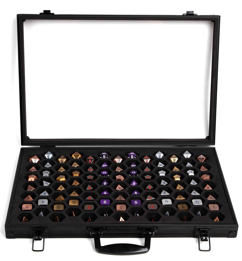 Black Dice Palace Display Storage Case for Dice DND Dice Sets Etsy