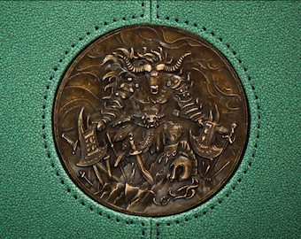 Minotaur Deck Box for 100 Trading Cards plus Dice Counters Storage