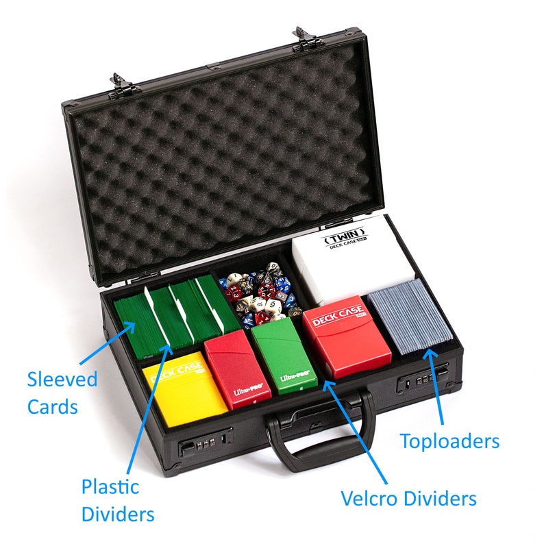 A6 Black Case Trading Card Storage Case Magic the Gathering Etsy