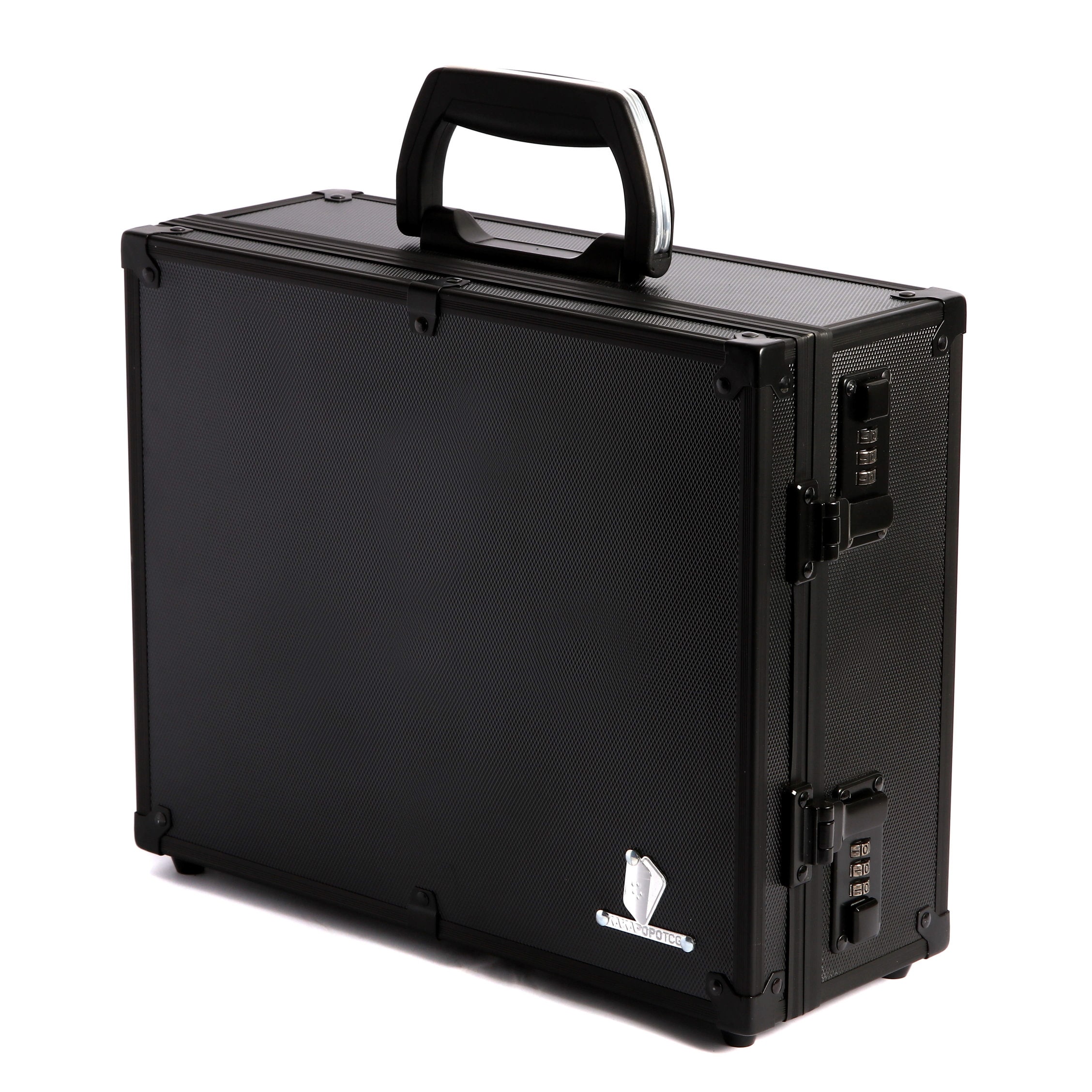 KakapopoTCG Spell Briefcase TC-E3B Lockable Storage Case for TCG, Deck Box, MTG, Magic, FaB, YGO, Dominion, Trading Cards, toploader, EDH, Commander,