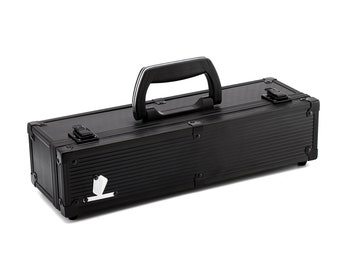 Full Metal Trading Card Storage Case: Fits Toploaders & One-Touch Holders