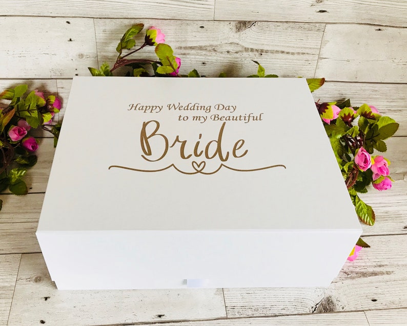 Luxury Extra Large Bride Gift Box Wedding Morning Bride Box Etsy UK