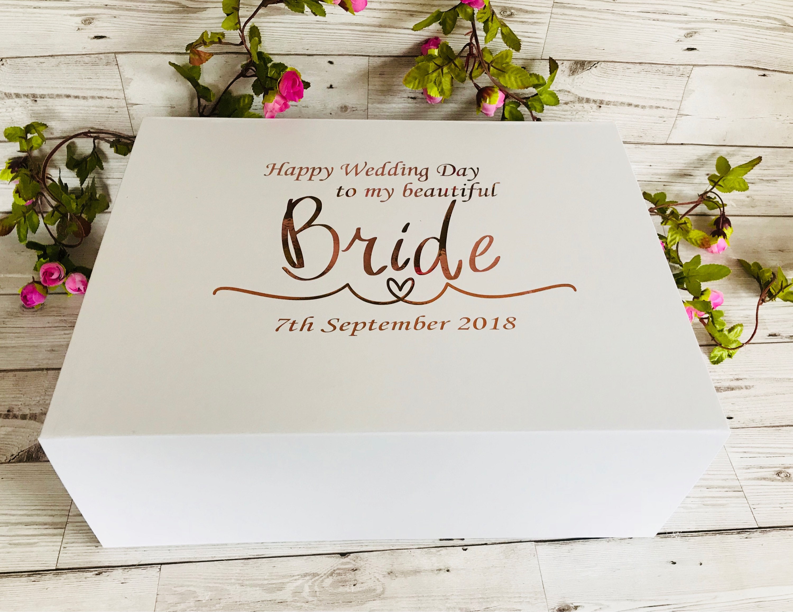 Luxury Extra Large Bride Gift Box Wedding Morning Bride Box Etsy