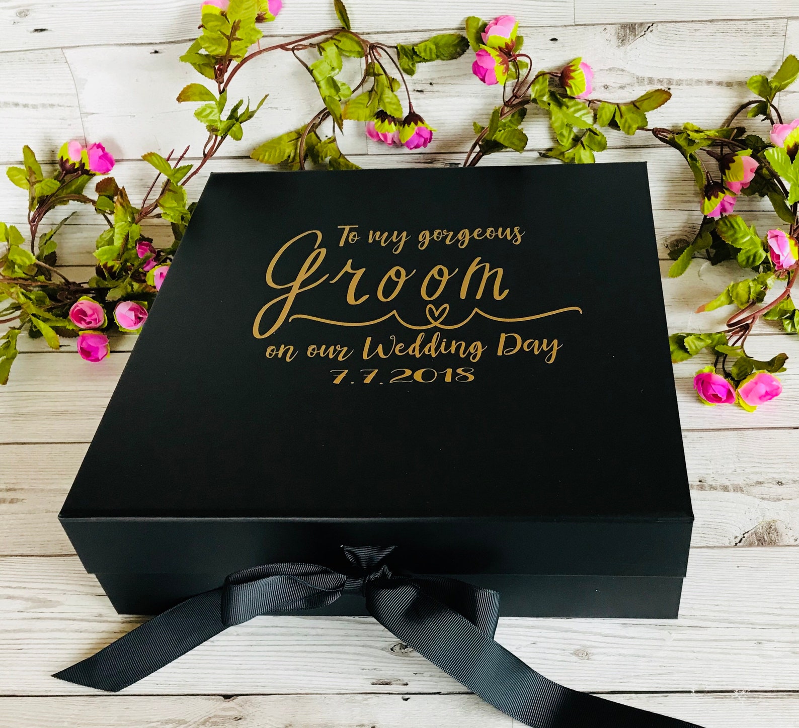 Groom Gift Box for My Groom on Our Wedding Day Etsy