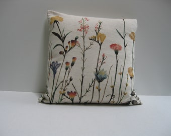 18"x18" floral pillow cover