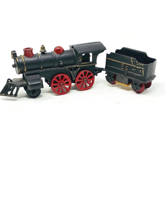 cast iron toy train