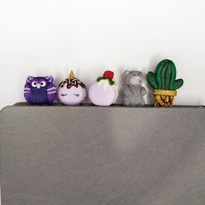 Polymer Clay Bookmark, Book Clip