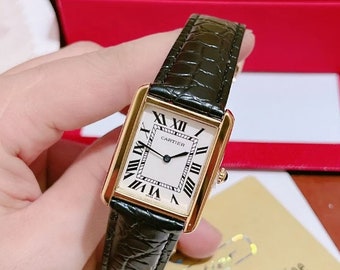 Cartier Tank dameshorloge met klein frame