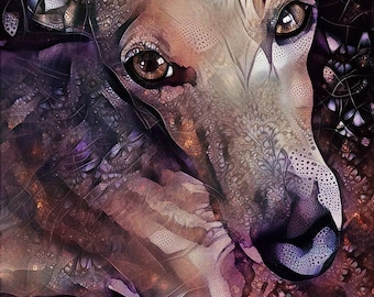 Greyhound Art Print, Italian Greyhound, Dog Print, Greyhound Portrait, Whippet Art Print, Watercolor Dog Art, Dog Lover Gift,Greyhound Decor