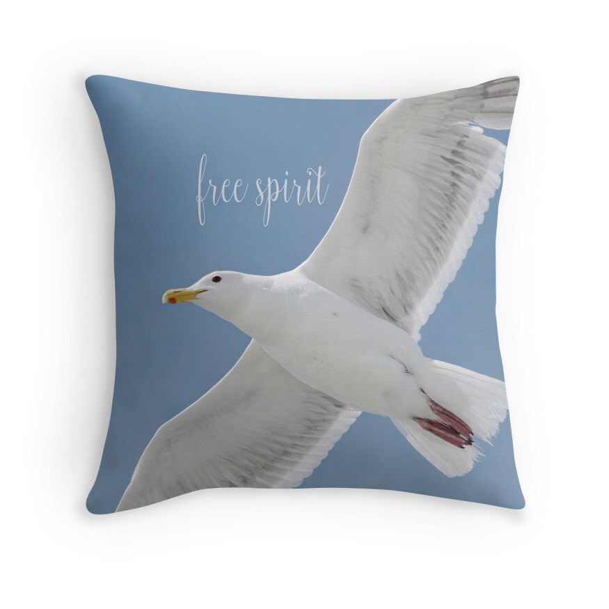 seagull cushion