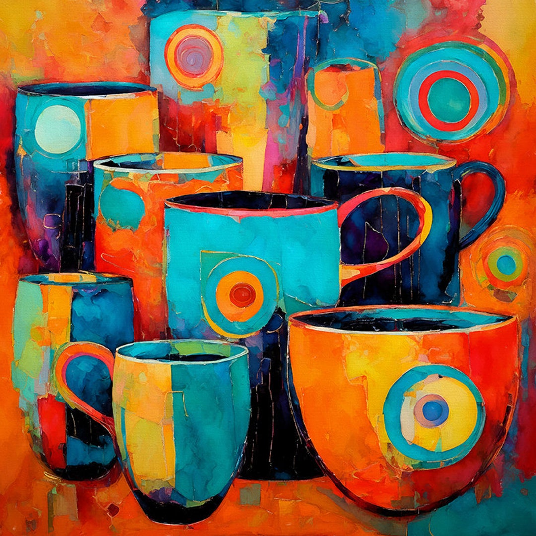 Coffee Art Kitchen Art Kitchen Prints Tea Art Prints Cafe Etsy