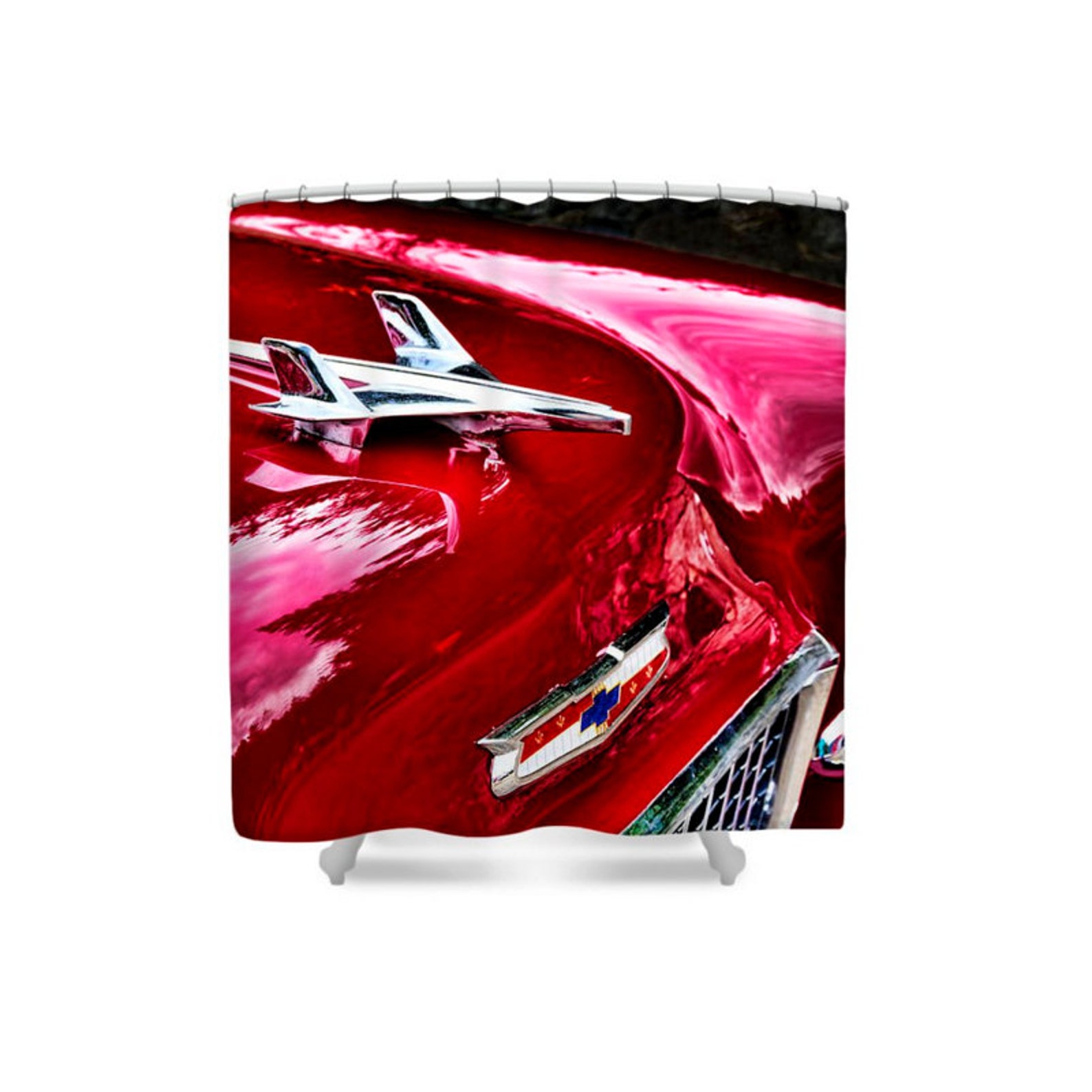 Car Shower Curtain Car Bathroom Decor Mens Shower Curtain Etsy