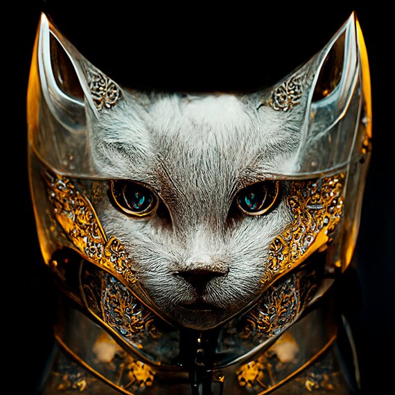 Fantasy Cat Art Cat Warriors Cat Warrior Art Cat Art 