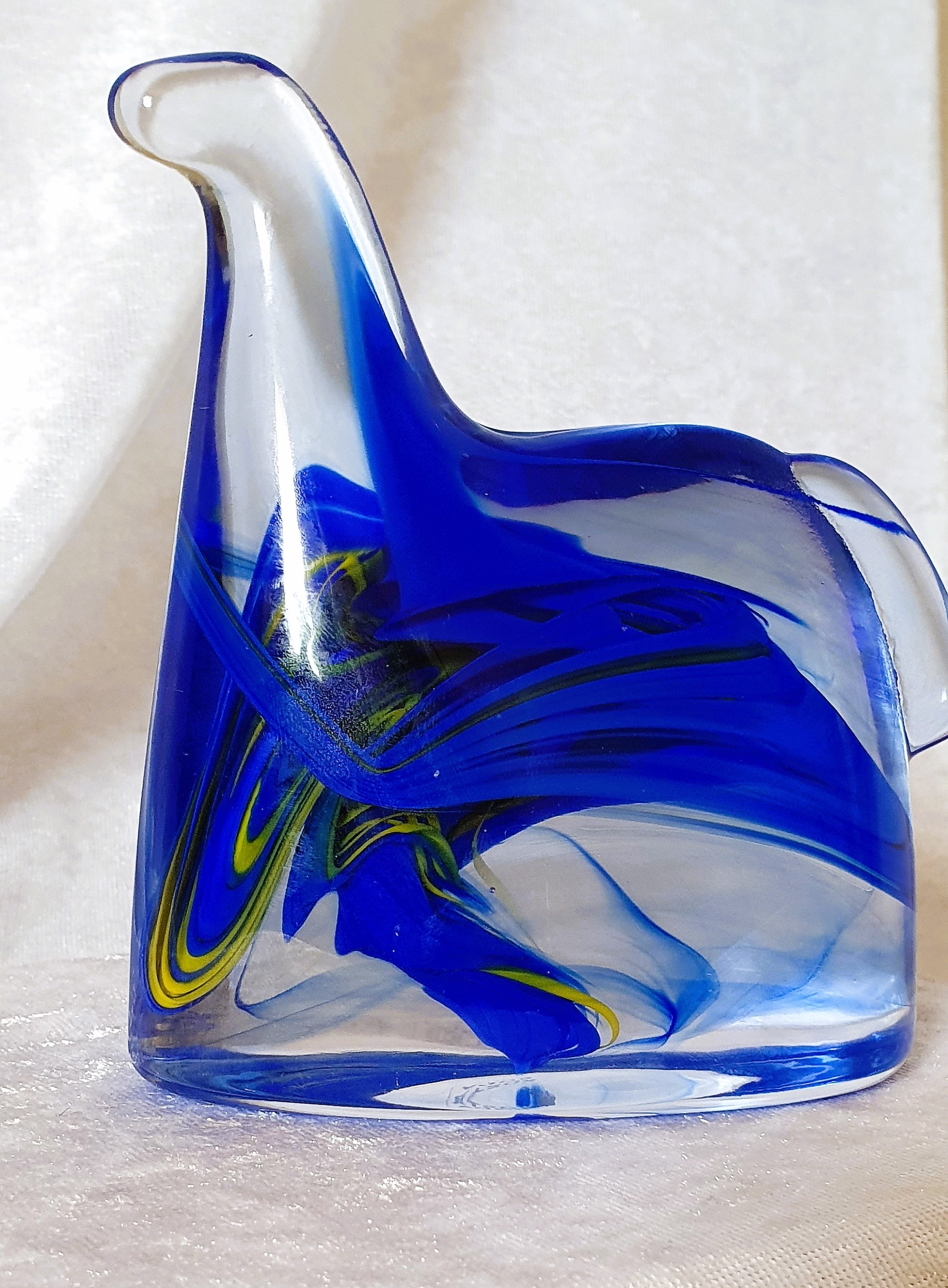 Vintage Kosta Boda Glass Horse Figurine – Anna Ehrner