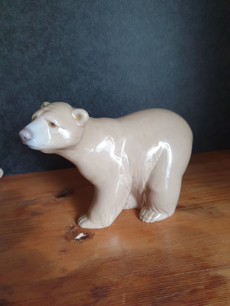 lladro bear figurine
