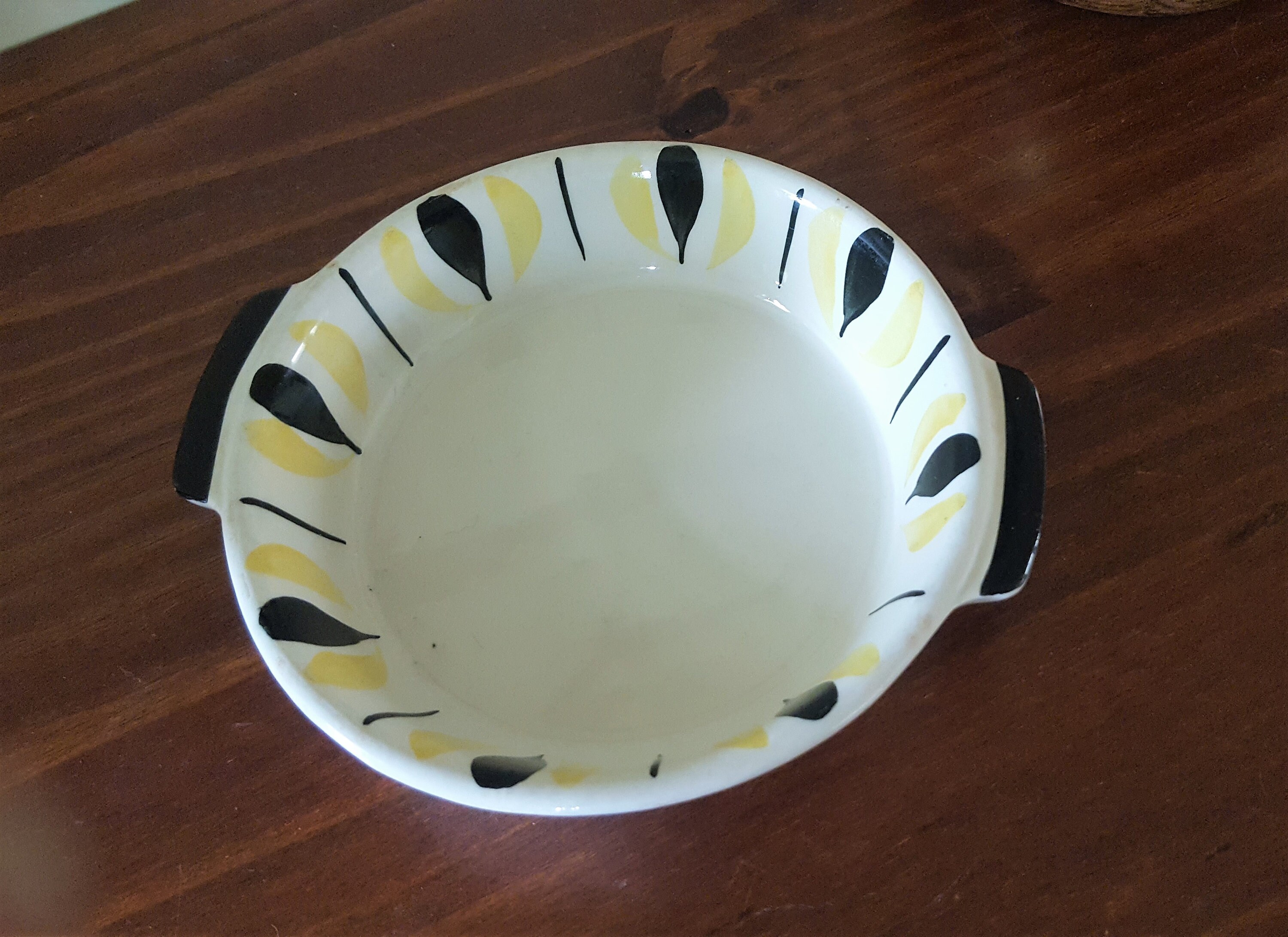 Gefle Porcelain Factory Upsala Ekeby Baking Dish Platter