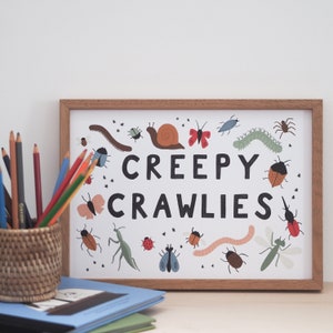 Creepy Crawlies Art Print