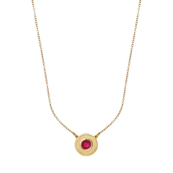 Pink Tourmaline Compass Necklace, 18kt Gold Filled, For Self Love, Gift of Hope , Encouragement