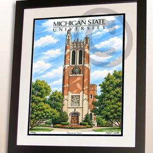 Michigan State University wall art print by Michael Smith