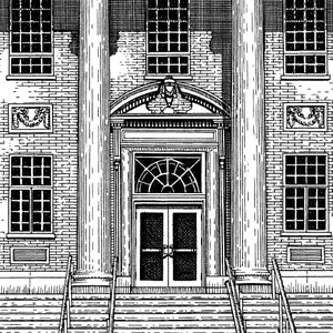 Siena University wall art print by Michael Smith
