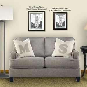 Michigan State University wall art print by Michael Smith