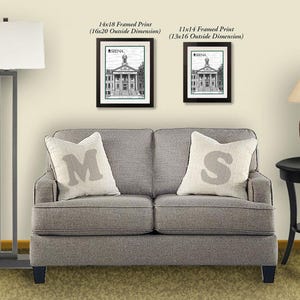 Siena University wall art print by Michael Smith