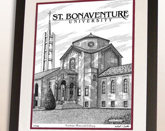 St. Bonaventure University Snapback Hat 