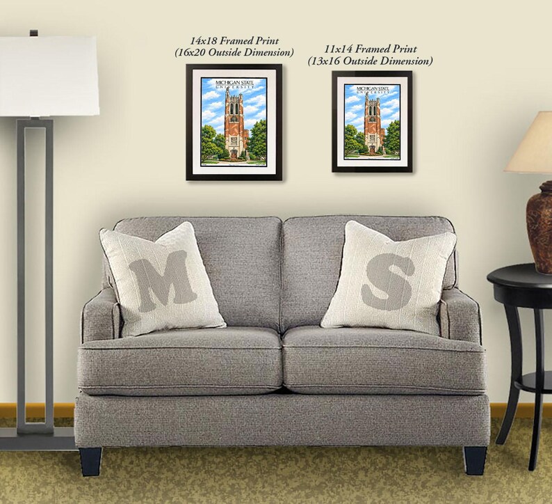 Michigan State University wall art print by Michael Smith