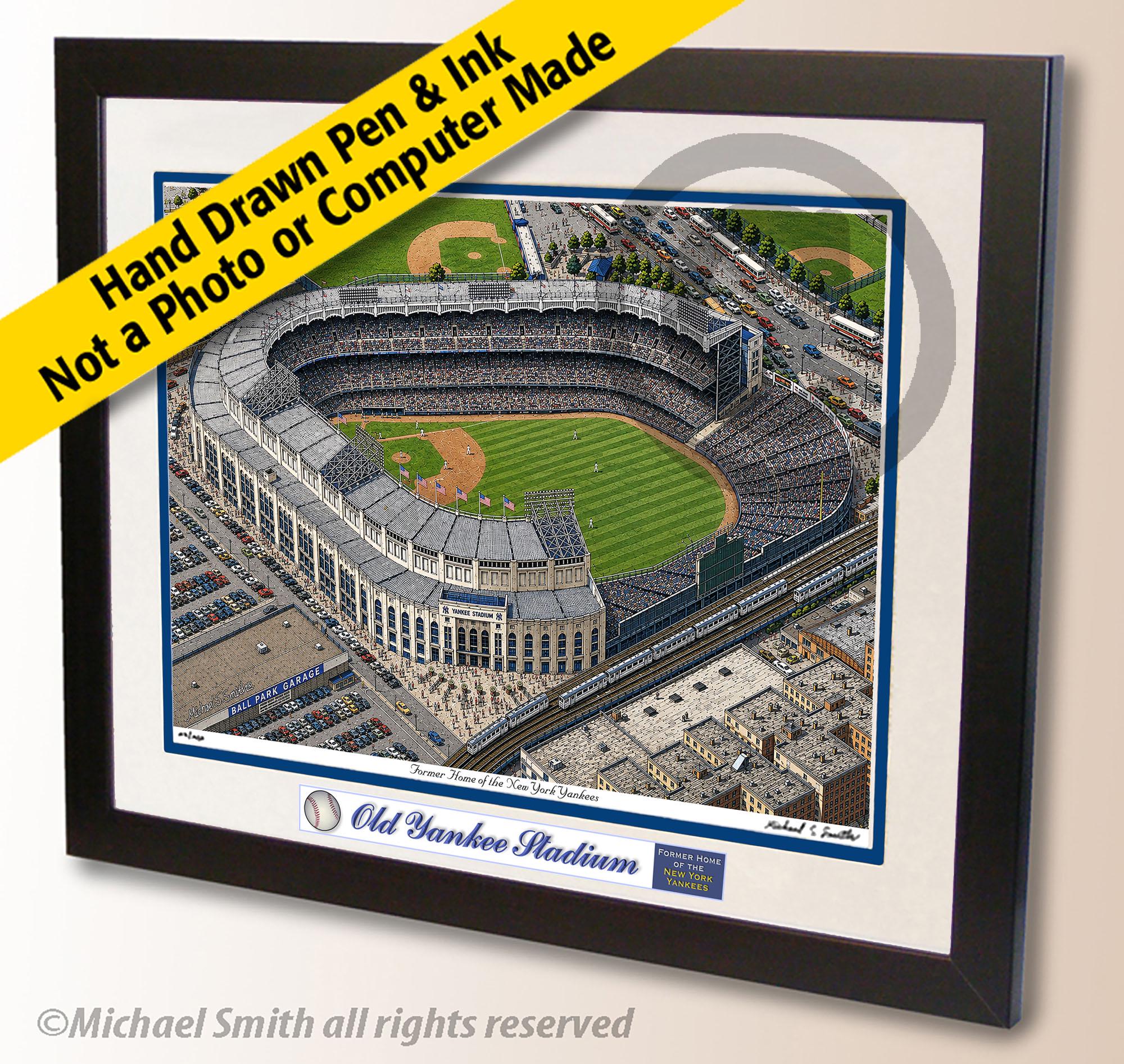 Vintage Yankee Stadium Sign - Etsy
