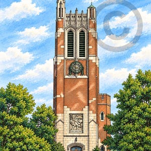 Michigan State University wall art print by Michael Smith