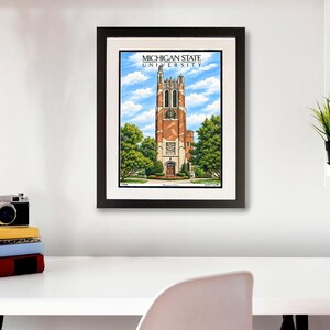 Michigan State University wall art print by Michael Smith