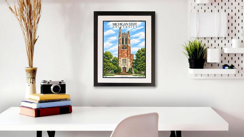 Michigan State University wall art print by Michael Smith