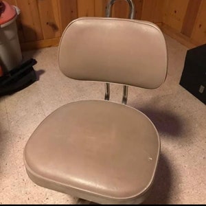 Wonderful INDUSTRIAL AGE Secretary Steno Office Rolling Chair from Sears and Roebuck circa 1929 zdjęcie 5