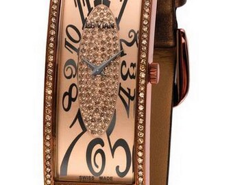 Levian chocolate store diamond watch