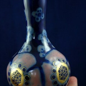 Exquisite ART NOUVEAU Vase by Camille Tharaud Limoges Lemovices image 2