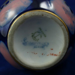Exquisite ART NOUVEAU Vase by Camille Tharaud Limoges Lemovices image 5